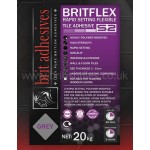 Tile Adhesives Britflex S2 Rapidset white adhesive wall & floor 20kg bag Brit Adhesives