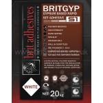 Tile Adhesives Britgyp Rapidset S1 white adhesive wall & floor 20kg bag Brit Adhesives