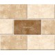 Rapolano Brown, Cream BCT01560 24.8x49.8cm British Ceramic Tile