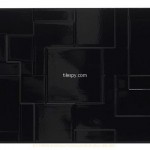 Function and Form Black BCT42006 24.8x49.8cm British Ceramic Tile