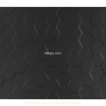 Function and Form Black BCT42150 29.8x49.8cm British Ceramic Tile