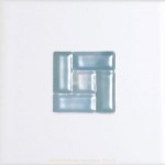 Whites Blue, White CAN34075 14.8x14.8cm British Ceramic Tile