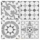 Parian Grey BCT41955 14.2x14.2cm British Ceramic Tile