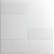 Highgate White LA50563 24.8x33.1cm British Ceramic Tile