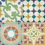 Parian Multi BCT41948 14.2x14.2cm British Ceramic Tile