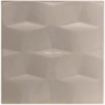 Fractal Facet Beige RAN00668 19.8x19.8cm British Ceramic Tile
