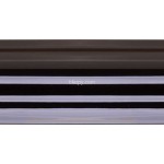 Basics Black VA3004 15x3.8cm British Ceramic Tile