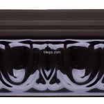 Basics Black VA4004 15.2x6.3cm British Ceramic Tile