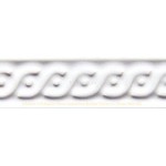 Basics White VA6001 15x2.5cm British Ceramic Tile