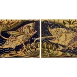 Fish Panel Multi VA901022 15.2x7.6cm British Ceramic Tile