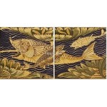 Fish Panel Multi VA901024 15.2x15.2cm British Ceramic Tile