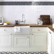 Laura Ashley Artisan Charcoal LA51942 British Ceramic Tile