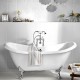 Laura Ashley Hushed Hues Powder Plain LA52895 British Ceramic Tile