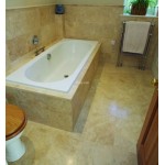 Argento Travertine Honed and Filled beige 40x61cm Ca’ Pietra