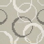 Moderno Patterns Bubbles Dark Matt grey 30x30cm Ca’ Pietra