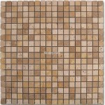 Mosaico Travertino Dados beige 184997 30.5x30.5cm Dune