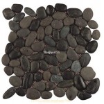 Rio Nero black 185412 25x28cm Dune