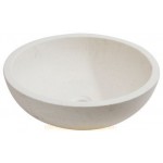 Lavabo Redondo Samarkanda white 186043 46x46x16cm Dune