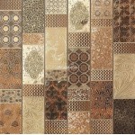 Brussels brown 186763 28.1x28.1cm Dune