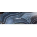Aura Agate Glass blue shades 186916 25x75cm Dune