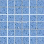 Gulf Stone light blue Starburst quartz resin large mosaic 4.7x4.7 cm tiles