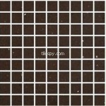 Gulf Stone brown Starburst quartz resin small mosaic 2.5x2.5 cm tiles
