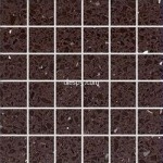 Gulf Stone brown Starburst quartz resin large mosaic 4.7x4.7 cm tiles