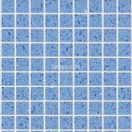 Gulf Stone light blue Starburst quartz resin small mosaic 2.5x2.5 cm tiles