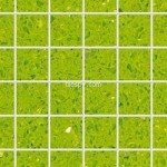 Gulf Stone lime green Starburst quartz resin large mosaic 4.7x4.7 cm tiles