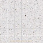 Gulf Stone white Starburst quartz resin large mosaic 4.7x4.7 cm tiles