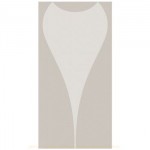 Light Grey Teardrop Pattern light grey F1C3a 120x60cm Porcel-Thin