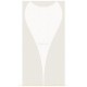 White Teardrop Pattern white F1C1a 120x60cm Porcel-Thin