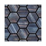 Hexagonal 218 blue Mosaic 32.6x36cm Trend GB