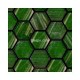 Hexagonal 236 green Mosaic 32.6x38cm Trend GB