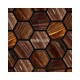 Hexagonal 270 brown Mosaic 32.6x42cm Trend GB