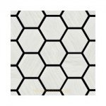 Hexagonal 280 white Mosaic 32.6x43cm Trend GB